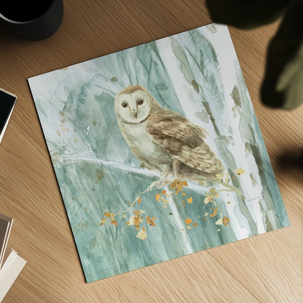 Meadows Edge VIII by Danhui Nai. Shown as a detailed flat fine art print, highlighting archival giclee quality. Available as an archival giclee rolled canvas, fine art paper, or poster print. SKU 61975a.