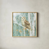 Meadows Edge VIII by Danhui Nai. Shown in a natural wood glass frame for a timeless modern aesthetic. Available as an archival giclee rolled canvas, fine art paper, or poster print. SKU 61975a.