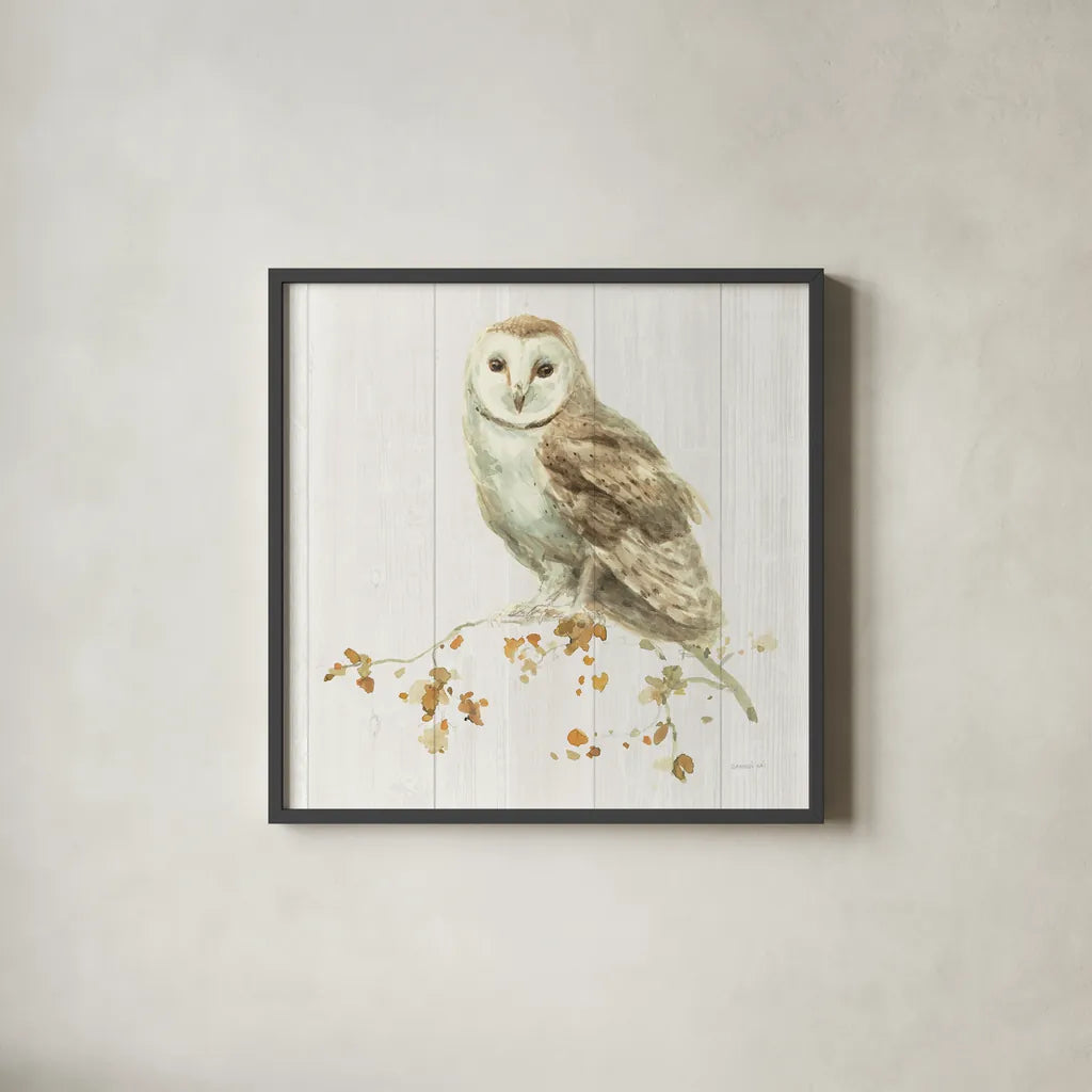 Meadows Edge VIII on Wood by Danhui Nai. Shown in a sleek black glass frame for a contemporary gallery look. Available as an archival giclee rolled canvas, fine art paper, or poster print. SKU 61981a.