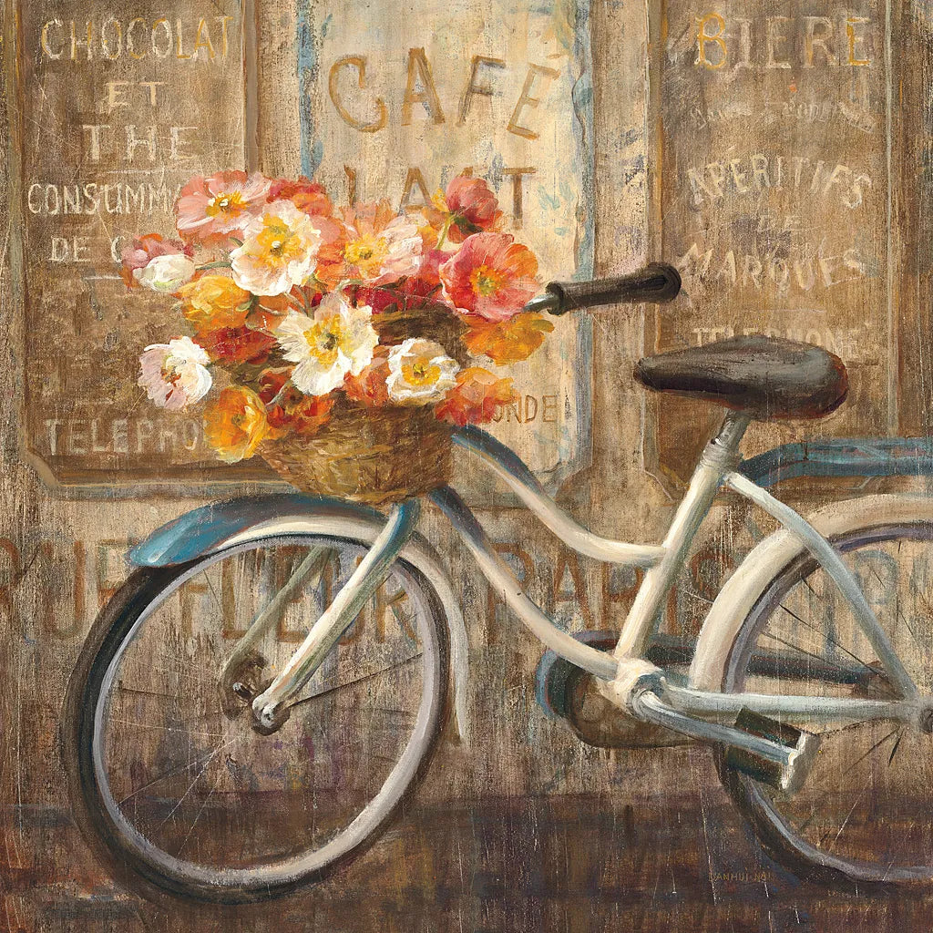 Meet Me at Le Cafe II by Danhui Nai. SKU 10376a. Archival Giclee Fine art print for wall decor.
