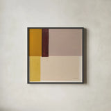 Mellow by Danhui Nai. Shown in a sleek black glass frame for a contemporary gallery look. Available as an archival giclee rolled canvas, fine art paper, or poster print. SKU 85839a.