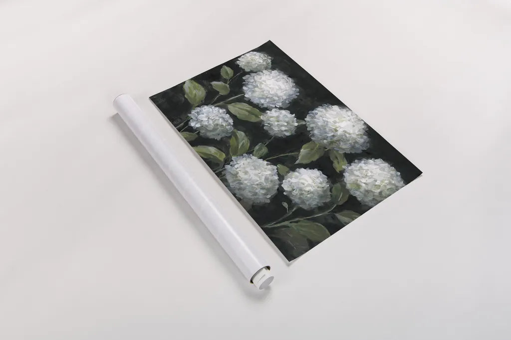 Midnight Garden by Danhui Nai. shown as a rolled paper print. Available as archival giclee rolled canvas, fine art paper, or poster print. SKU 92540i.