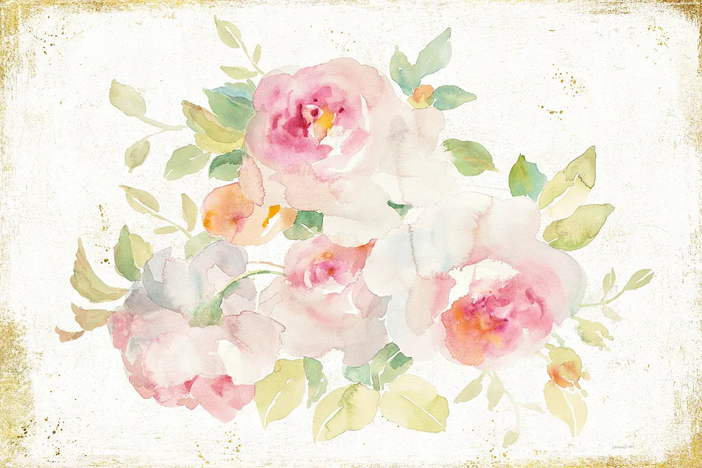 Midsummer III Gold by Danhui Nai. SKU 27725i. Archival Giclee Fine art print for wall decor.