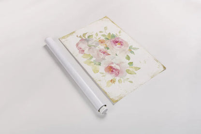 Midsummer III Gold by Danhui Nai. shown as a rolled paper print. Available as archival giclee rolled canvas, fine art paper, or poster print. SKU 27725i.