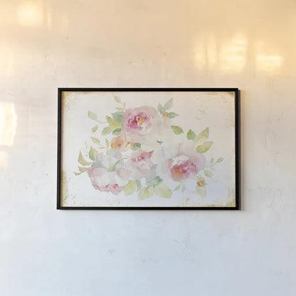 Midsummer III Gold by Danhui Nai. shown as a paper print in a black flame. Available as a archival giclee rolled canvas, fine art paper, or poster print. SKU 27725i.