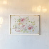 Midsummer III Gold by Danhui Nai. shown as a paper print in a white frame. Available as a archival giclee rolled canvas, fine art paper, or poster print. SKU 27725i.