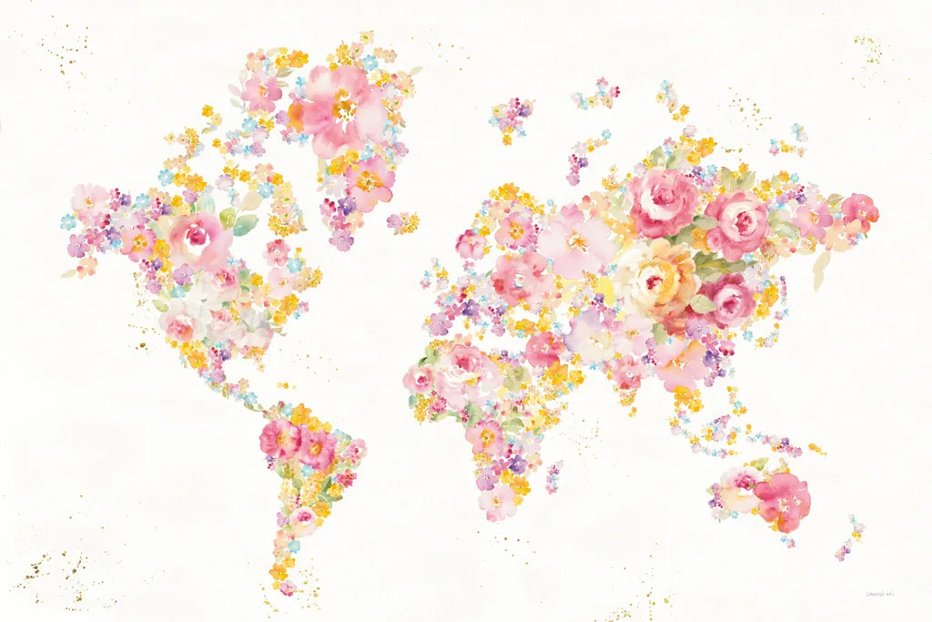 Midsummer World - No Border by Danhui Nai. SKU 48401i. Archival Giclee Fine art print for wall decor.