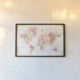 Midsummer World by Danhui Nai. shown as a paper print in a black flame. Available as a archival giclee rolled canvas, fine art paper, or poster print. SKU 26197i.