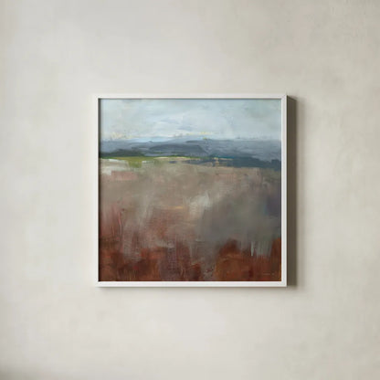 Mineral by Danhui Nai. Shown in a crisp white glass frame for a clean and minimalist style. Available as an archival giclee rolled canvas, fine art paper, or poster print. SKU 79294a.