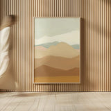 Mirage II Crop by Danhui Nai. shown as over sized large wall art. Available as an archival giclee rolled canvas, fine art paper, or poster print. SKU 57237h.