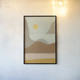 Mirage III Crop by Danhui Nai. shown as a paper print in a black flame. Available as a archival giclee rolled canvas, fine art paper, or poster print. SKU 57238h.