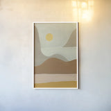 Mirage III Crop by Danhui Nai. shown as a paper print in a white frame. Available as a archival giclee rolled canvas, fine art paper, or poster print. SKU 57238h.