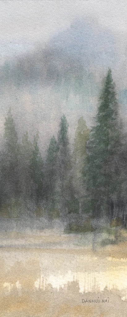 Misty Pines Panel I by Danhui Nai