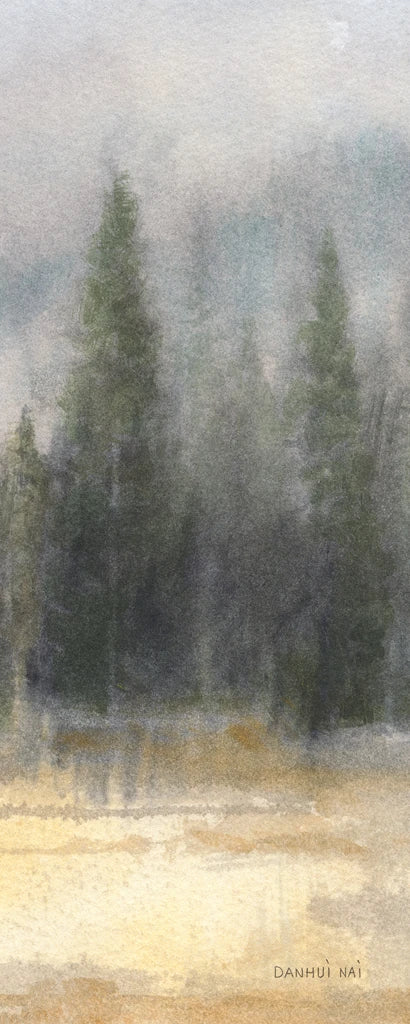 Misty Pines Panel II by Danhui Nai