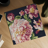 Mixed Floral IV Crop I Pastel by Danhui Nai. Shown as a detailed flat fine art print, highlighting archival giclee quality. Available as an archival giclee rolled canvas, fine art paper, or poster print. SKU 27971a.