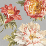 Mixed floral IV Crop II Gray II by Danhui Nai. SKU 35574a. Archival Giclee Fine art print for wall decor.