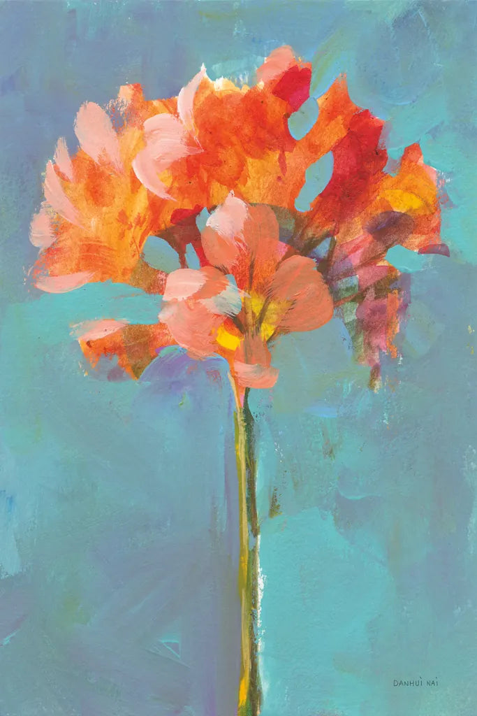 Modern Floral I by Danhui Nai. SKU 68227h. Archival Giclee Fine art print for wall decor.