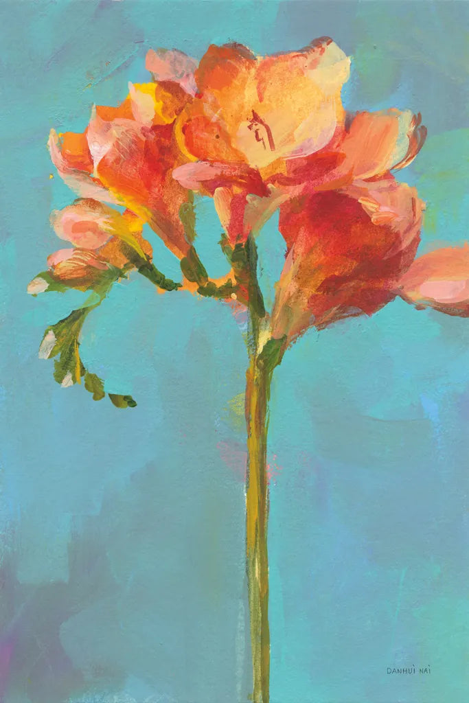 Modern Floral II by Danhui Nai. SKU 68228h. Archival Giclee Fine art print for wall decor.