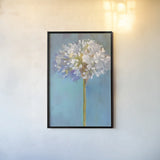 Modern Floral III by Danhui Nai. shown as a paper print in a black flame. Available as a archival giclee rolled canvas, fine art paper, or poster print. SKU 68229h.