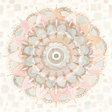 Modern Mandala Square by Danhui Nai. SKU 41404a. Archival Giclee Fine art print for wall decor.