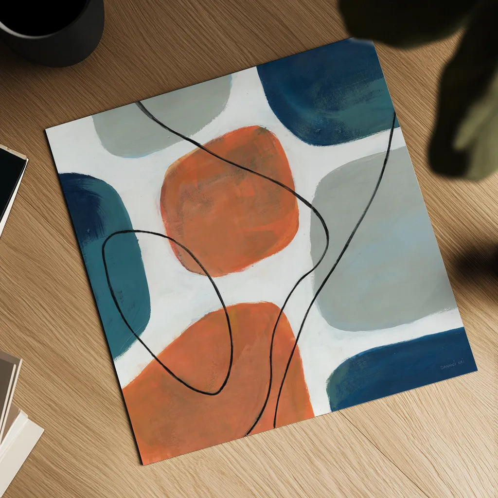 Modern Soul by Danhui Nai. Shown as a detailed flat fine art print, highlighting archival giclee quality. Available as an archival giclee rolled canvas, fine art paper, or poster print. SKU 79287a.