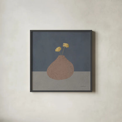 Modern Vessels I by Danhui Nai. Shown in a sleek black glass frame for a contemporary gallery look. Available as an archival giclee rolled canvas, fine art paper, or poster print. SKU 87783a.