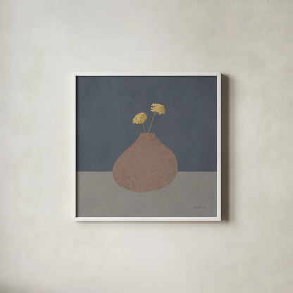 Modern Vessels I by Danhui Nai. Shown in a crisp white glass frame for a clean and minimalist style. Available as an archival giclee rolled canvas, fine art paper, or poster print. SKU 87783a.