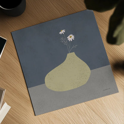 Modern Vessels II by Danhui Nai. Shown as a detailed flat fine art print, highlighting archival giclee quality. Available as an archival giclee rolled canvas, fine art paper, or poster print. SKU 87784a.