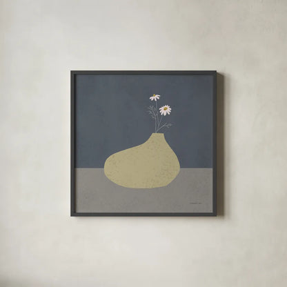 Modern Vessels II by Danhui Nai. Shown in a sleek black glass frame for a contemporary gallery look. Available as an archival giclee rolled canvas, fine art paper, or poster print. SKU 87784a.