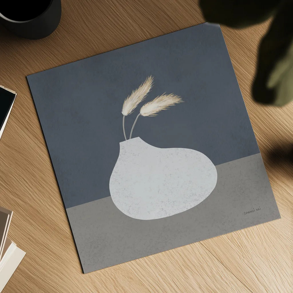 Modern Vessels III by Danhui Nai. Shown as a detailed flat fine art print, highlighting archival giclee quality. Available as an archival giclee rolled canvas, fine art paper, or poster print. SKU 87785a.