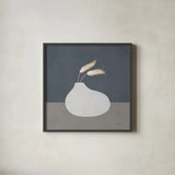Modern Vessels III by Danhui Nai. Shown in a sleek black glass frame for a contemporary gallery look. Available as an archival giclee rolled canvas, fine art paper, or poster print. SKU 87785a.