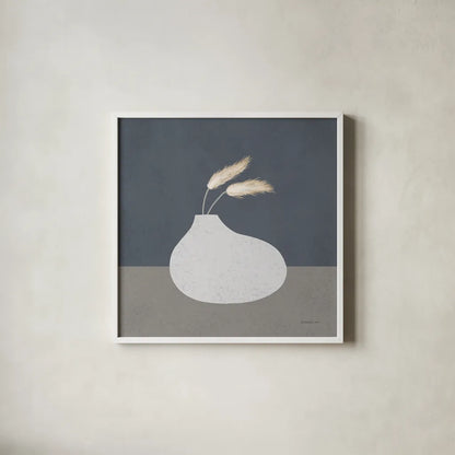Modern Vessels III by Danhui Nai. Shown in a crisp white glass frame for a clean and minimalist style. Available as an archival giclee rolled canvas, fine art paper, or poster print. SKU 87785a.