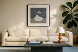 Modern Vessels III by Danhui Nai. Displayed in a glass frame with matte in a clean modern living room. Available as an archival giclee rolled canvas, fine art paper, or poster print. SKU 87785a.