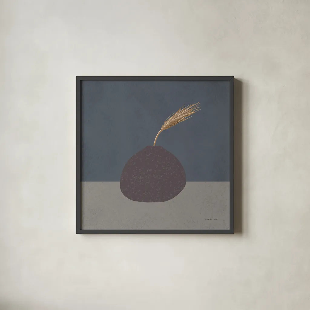 Modern Vessels IV by Danhui Nai. Shown in a sleek black glass frame for a contemporary gallery look. Available as an archival giclee rolled canvas, fine art paper, or poster print. SKU 87786a.