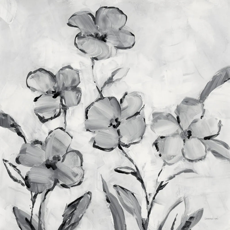 Muted Bloom by Danhui Nai. SKU 92025a. Archival Giclee Fine art print for wall decor.