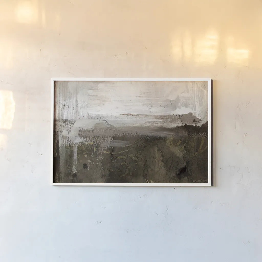 Natural Dreamscape by Danhui Nai. shown as a paper print in a white frame. Available as a archival giclee rolled canvas, fine art paper, or poster print. SKU 98040i.