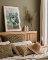 Natural Elegance Bleached Crop by Danhui Nai. shown as a paper print in a natural frame. Available as a archival giclee rolled canvas, fine art paper, or poster print. SKU 60296h.