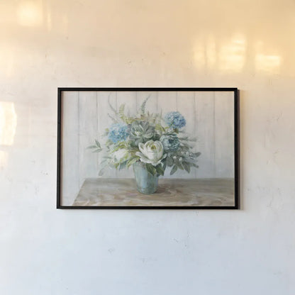 Natural Elegance Crop by Danhui Nai. shown as a paper print in a black flame. Available as a archival giclee rolled canvas, fine art paper, or poster print. SKU 37348i.