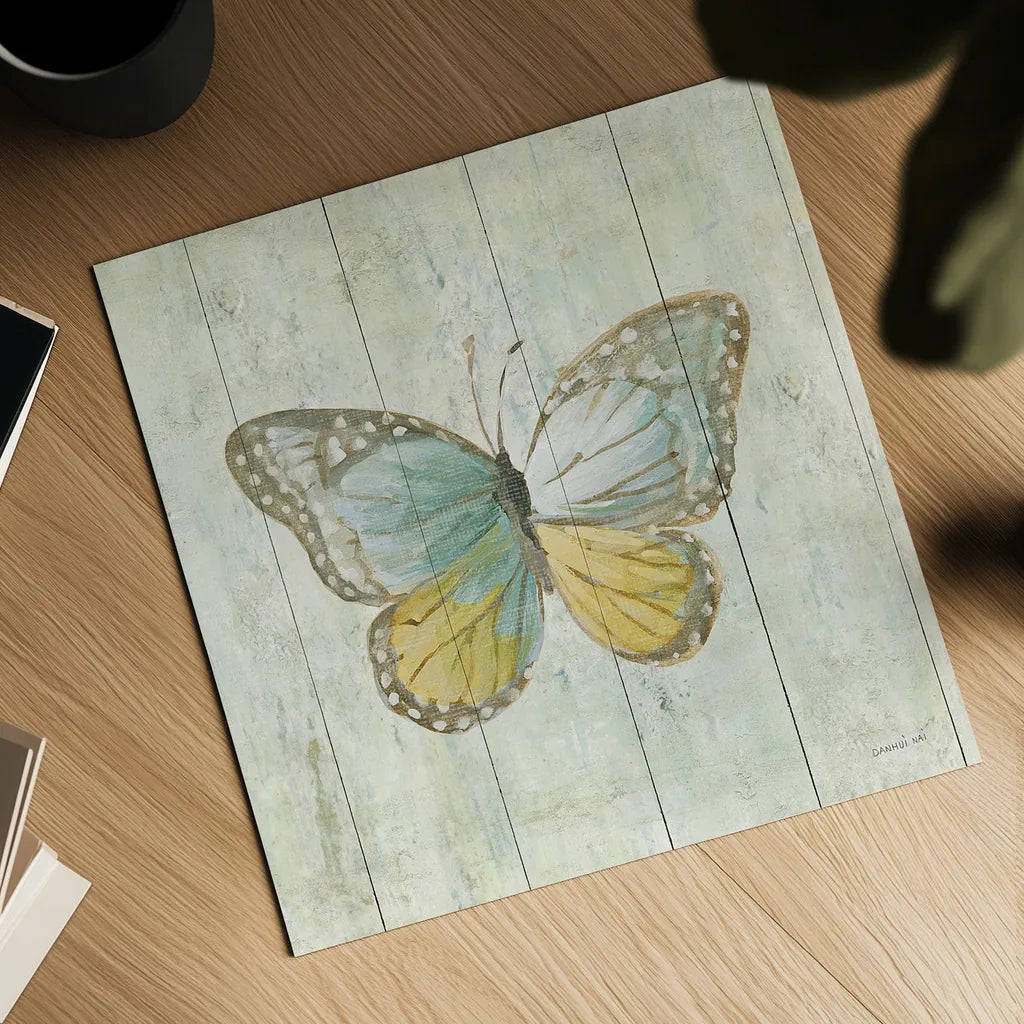 Natural Flora VI by Danhui Nai. Shown as a detailed flat fine art print, highlighting archival giclee quality. Available as an archival giclee rolled canvas, fine art paper, or poster print. SKU 23168a.