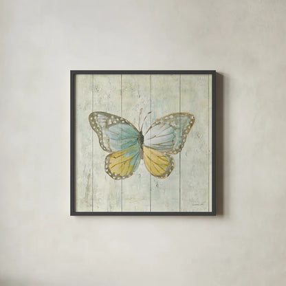 Natural Flora VI by Danhui Nai. Shown in a sleek black glass frame for a contemporary gallery look. Available as an archival giclee rolled canvas, fine art paper, or poster print. SKU 23168a.