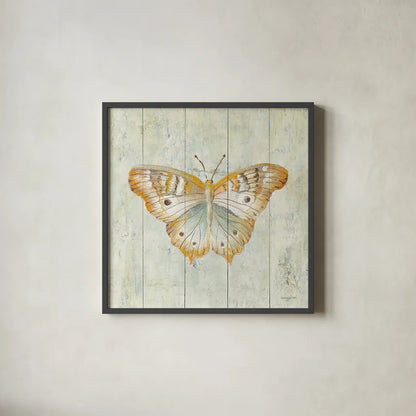 Natural Flora VII by Danhui Nai. Shown in a sleek black glass frame for a contemporary gallery look. Available as an archival giclee rolled canvas, fine art paper, or poster print. SKU 23169a.