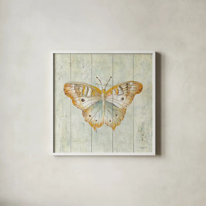 Natural Flora VII by Danhui Nai. Shown in a crisp white glass frame for a clean and minimalist style. Available as an archival giclee rolled canvas, fine art paper, or poster print. SKU 23169a.