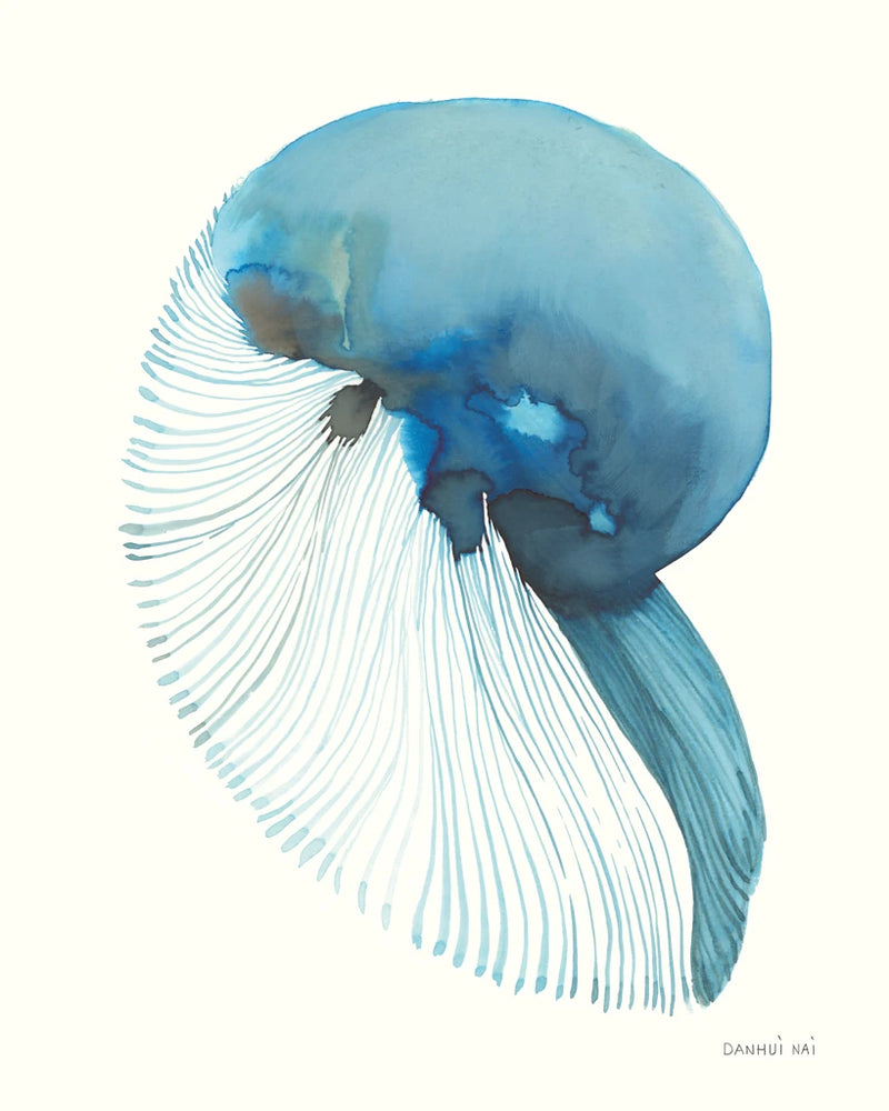 Nautilus in Blue I by Danhui Nai