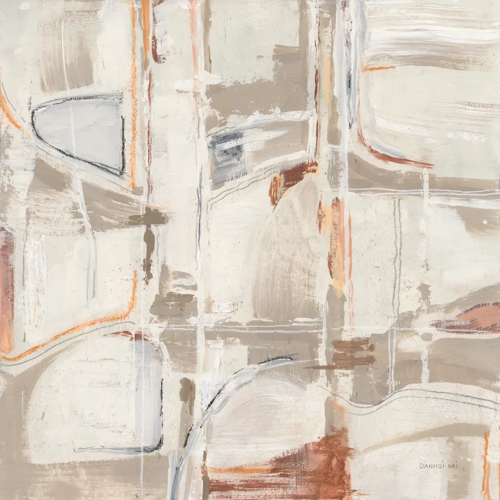 Neutral Nirvana by Danhui Nai. SKU 85209a. Archival Giclee Fine art print for wall decor.