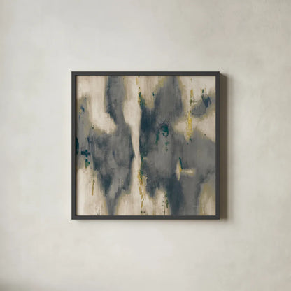 Neutral Texture I by Danhui Nai. Shown in a sleek black glass frame for a contemporary gallery look. Available as an archival giclee rolled canvas, fine art paper, or poster print. SKU 65136a.