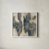 Neutral Texture I by Danhui Nai. Shown in a crisp white glass frame for a clean and minimalist style. Available as an archival giclee rolled canvas, fine art paper, or poster print. SKU 65136a.