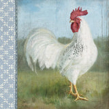 Noble Rooster I Vintage by Danhui Nai. SKU 19109a. Archival Giclee Fine art print for wall decor.