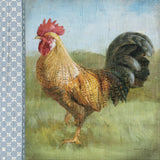 Noble Rooster II Vintage by Danhui Nai. SKU 19110a. Archival Giclee Fine art print for wall decor.