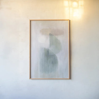 Obscurity II by Danhui Nai. shown as a paper print in a natural frame. Available as a archival giclee rolled canvas, fine art paper, or poster print. SKU 74121h.