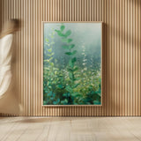 On the Trail Crop by Danhui Nai. shown as over sized large wall art. Available as an archival giclee rolled canvas, fine art paper, or poster print. SKU 57255h.